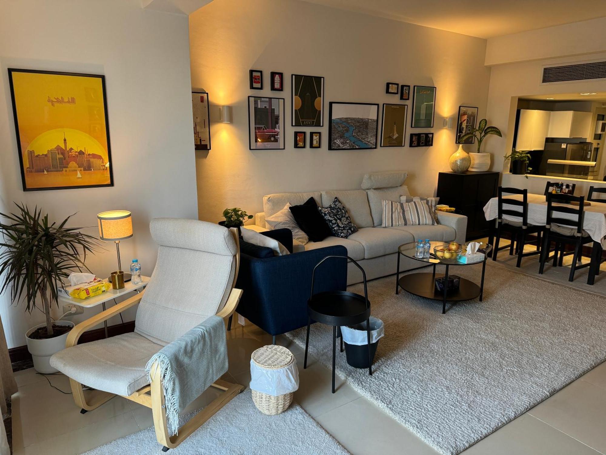 Happy Vacation Duplex, New Cairo Apartment Bagian luar foto
